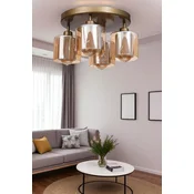 Opviq Luster 2599158, Zlatne boje