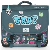 Pol Fox CARTABLE 38 CM STREET ART Siva