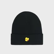 Cropp - Crna kapa beanie sa zakrpom - CRNO