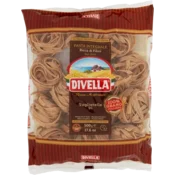 DIVELLA Włoski Makaron Tagliatelle Pełnoziarnisty 500g -