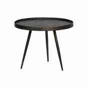 Črna kavna mizica BePureHome Bounds, o 58 cm