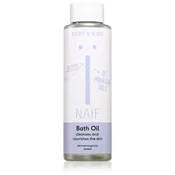 Naif Baby & Kids Bath Oil mlečno olje za kopanje za dojenčke in otroke 100 ml
