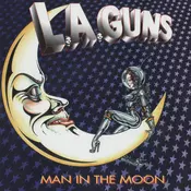 L.A. Guns - Man In The Moon (25th Anniversary Edition) (Solar Flare Hand Poured Effect Coloured) (LP)