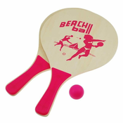 WEBHIDDENBRAND Calter Beach tenis set za na plažu, ružičasti