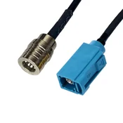 shumee Pigtail QMA vtič/FAKRA vtičnica 20cm RG174