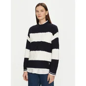 U.S. Polo Assn. Pulover WUP1175 Mornarsko modra Relaxed Fit