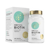 Biotin 10000 µg, 365 tablet
