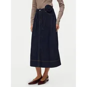 Vero Moda Jeans krilo Ruth 10343067 Mornarsko modra A-Line Fit