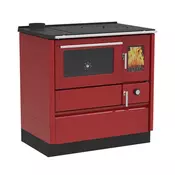 ALFA PLAM Šporet na čvrsto gorivo 85G/ Beli/ Desni