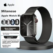 Baking Zamenska narukvica za pametni sat za Apple Watch, Crna