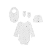 Calvin Klein Jeans Set perila bež/črna/bela