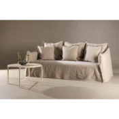 Venture Design Sofa Oskarshamn 3-sedežna 210x99x87 cm rjava