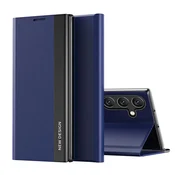 HURTEL Ovitek Sleep Case Pro s stojalom za Samsung Galaxy S24 FE - moder