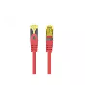 shumee Patchcord Lanberg FTP kat. 6A 0,5 m LSZH CU fluke passed rdeč
