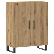 Vidaxl Komoda artisan hrast 69,5x34x90 cm inženirski les