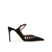 MALONE SOULIERS Natikači Bardot 90-2 Črna