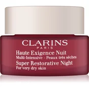 Clarins Super Restorative nočna krema proti vsem znakom staranja za zelo suho kožo  50 ml