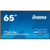 iiyama ProLite LH6570UHB-B1 (164 cm (64.5”) sichtbar) LCD-Display mit LED-Hintergrundbeleuchtung – 4K