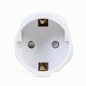 slomart gembird adapter ac - uk do eu schuko 13a
