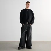 Cropp - Super baggy farmerke ispranog izgleda - grey