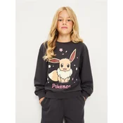 Sinsay - Dukserica crewneck Pokemon 2 pack - tamno siva