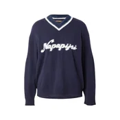 NAPAPIJRI Pulover D-MALEZ marine/bela