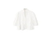 MANGO Bluza CAPUCHIN off-bela
