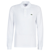 Lacoste Polo majice dolgi rokavi L1312 Bela