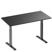 Podesivi radni stol IPOHOME STANDARD - Crna - 160x80cm