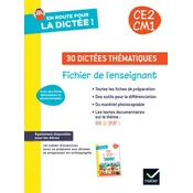 En route pour la dictée CE2-CM1 ! Vive le sport ! Ed. 2024 - Fichier de lenseignant