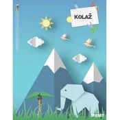 KOLAŽ PAPIR A3 LEPLJEN 20-LISTNI