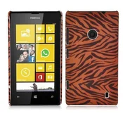 Cadorabo Cadorabo Case, združljiv z Nokia z rjavim tigrastim tiskom - trdi zaščitni pokrov pri trendovskem oblikovanju, (20566204)