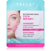 Talika Bio Enzymes Cica Repair Soothing maska iz platna za problematično kožo, akne 20 g