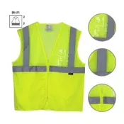 Vizwell international inc Fluo prsluk sa mrežom žuti - 3xl ( 27116 )