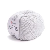 YarnArt Pletena preja Gina / Jeans 50 g - (49) siva najsvetlejša