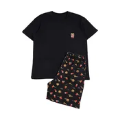 Trendyol muški set pidžama Tmnss26Pt00029, crna-crna