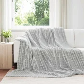 Pokrivaci za bacanje 6 pcs Siva 270 x 240 cm Runo