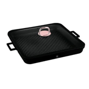 Berlingerhaus Ponev za žar s titanovo prevleko BH-7789 with lid 34 cm Black Rose Collection