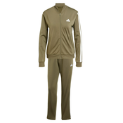 ADIDAS SPORTSWEAR Športna trenirka Essentials oliva/bela