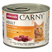 Animonda Carny Adult 6x200 g - Puran & piščančja jetra