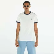 Majice FRED PERRY Taped Ringer T-shirt Snow White XL