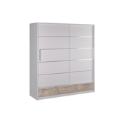 Matis Lara 150 Garderober, 150x62x220, Belo-Premium hrast