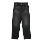 Bershka Kavbojke črn denim