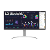 Monitor LG 34WQ650-W 34/IPS21:9/2560x1080/100Hz/5ms GtG/HDMIDPUSB C/freesync/VESA/visina/srebrna