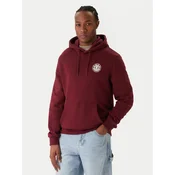 Element Majica dugih rukava Seal ELYSF00295 Tamnocrvena Regular Fit