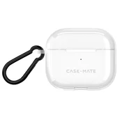 CASE MATE CASE MATE, Ohišje za AirPods 4 Tough s karabinom, odpornim na praske, Bela, (5000227562)