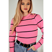 Kika pulover roza - UNI