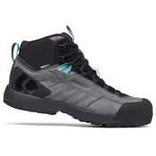 Ženski čevlji Black Diamond MISSION LEATHER MID WP, jekleno siva/obalno modra (US 10)