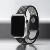 Infostyle Silikonski pašček Beline za Apple Watch 38/40/41mm Siva