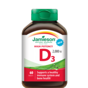 Jamieson Vitamin D3 2.000 I.E., 60 tablet